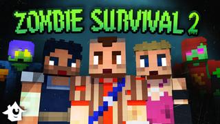 Thumbnail of the Minecraft Bedrock Marketplace product Zombie Survival 2 created by House of How.