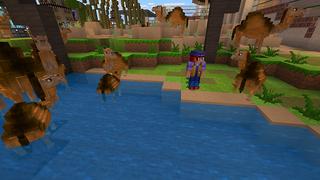 Screenshot of the Minecraft Bedrock Marketplace product Zookeeper Simulator created by House of How.