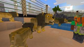 Screenshot of the Minecraft Bedrock Marketplace product Zookeeper Simulator created by House of How.