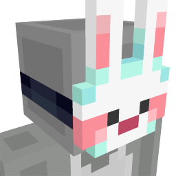 Thumbnail of the Minecraft Bedrock Marketplace product Dream Bunny Mask created by Humblebright Studio.