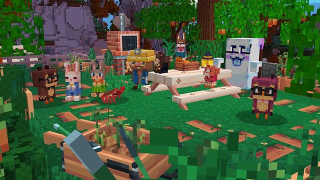 Screenshot of the Minecraft Bedrock Marketplace product Lily's Island created by Humblebright Studio.