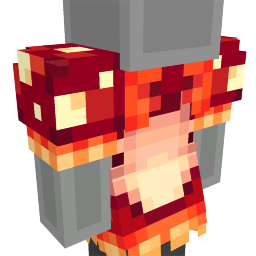 Thumbnail of the Minecraft Bedrock Marketplace product Shroom Dress created by Humblebright Studio.