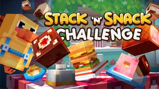 Thumbnail of the Minecraft Bedrock Marketplace product Desafío Stack 'n' Snack created by Humblebright Studio.