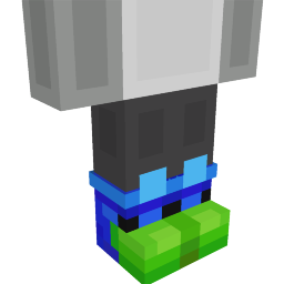 Thumbnail of the Minecraft Bedrock Marketplace product Blue Duck Shoes created by Hush Designs.