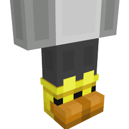 Thumbnail of the Minecraft Bedrock Marketplace product Yellow Duck Shoes created by Hush Designs.
