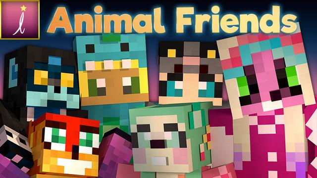Thumbnail of the Minecraft Bedrock Marketplace product Animal Friends created by Imagiverse.