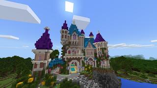 Screenshot of the Minecraft Bedrock Marketplace product Build Your Own Castle created by Imagiverse.