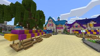 Screenshot of the Minecraft Bedrock Marketplace product Build Your Own Castle created by Imagiverse.