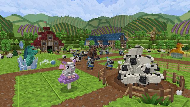 Screenshot of the Minecraft Bedrock Marketplace product Dragon Defenders created by Imagiverse.