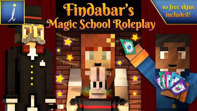 Thumbnail of the Minecraft Bedrock Marketplace product Findabar's Magic School created by Imagiverse.