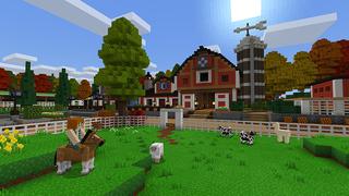 Screenshot of the Minecraft Bedrock Marketplace product Honey Hill Farm created by Imagiverse.