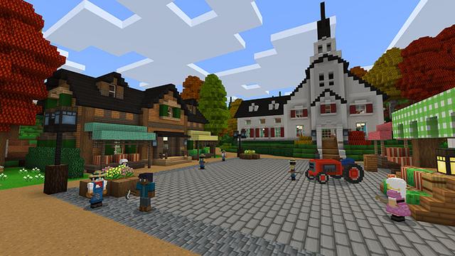 Screenshot of the Minecraft Bedrock Marketplace product Honey Hill Farm created by Imagiverse.