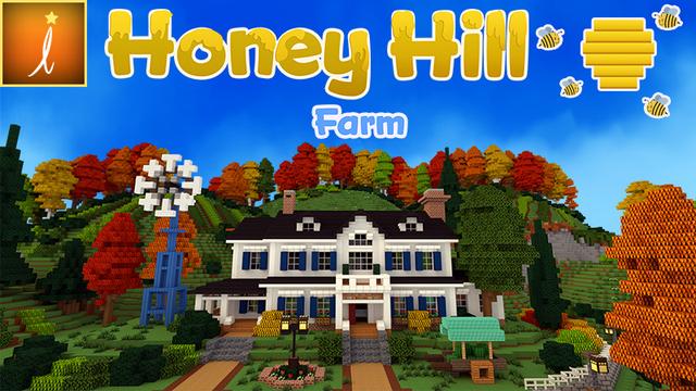 Thumbnail of the Minecraft Bedrock Marketplace product Honey Hill Farm created by Imagiverse.