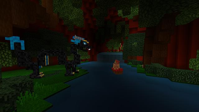 Screenshot of the Minecraft Bedrock Marketplace product Lapis Lagoon created by Imagiverse.