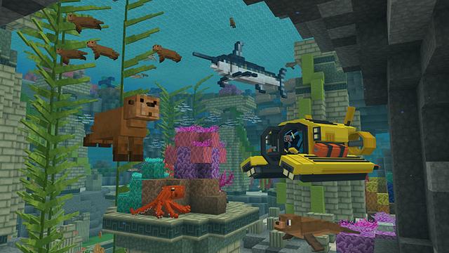 Screenshot of the Minecraft Bedrock Marketplace product Marine Biologist Roleplay created by Imagiverse.