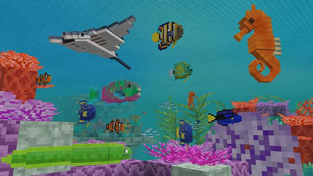 Screenshot of the Minecraft Bedrock Marketplace product Marine Biologist Roleplay created by Imagiverse.