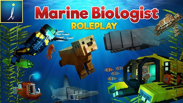 Thumbnail of the Minecraft Bedrock Marketplace product Marine Biologist Roleplay created by Imagiverse.