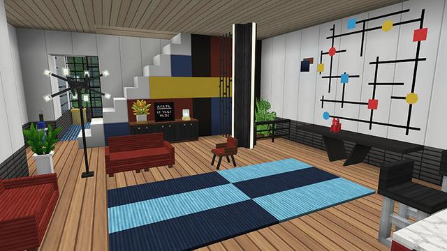 Screenshot of the Minecraft Bedrock Marketplace product Modern Textures World created by Imagiverse.