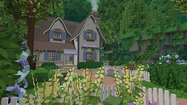 Screenshot of the Minecraft Bedrock Marketplace product My Cozy Cottage Life created by Imagiverse.