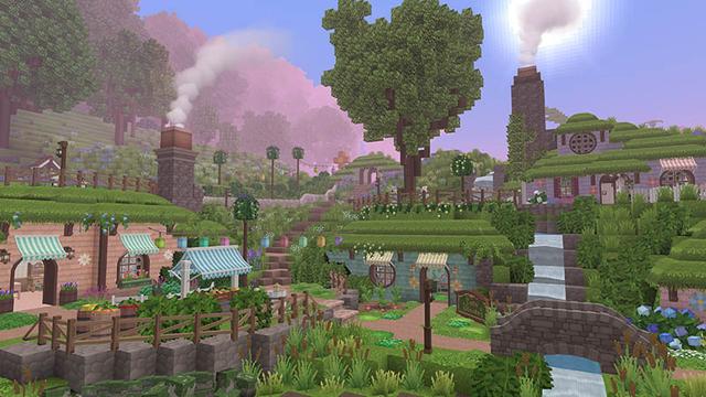 Screenshot of the Minecraft Bedrock Marketplace product My Cozy Cottage Life created by Imagiverse.