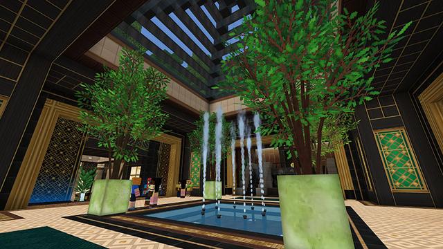 Screenshot of the Minecraft Bedrock Marketplace product Party Island 2 created by Imagiverse.