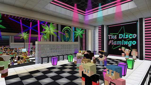 Screenshot of the Minecraft Bedrock Marketplace product Party Island 2 created by Imagiverse.