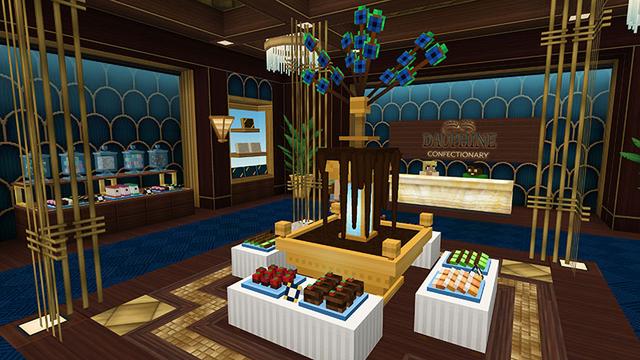 Screenshot of the Minecraft Bedrock Marketplace product Party Island 2 created by Imagiverse.
