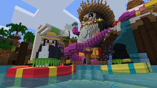 Screenshot of the Minecraft Bedrock Marketplace product Penguin Paradise created by Imagiverse.