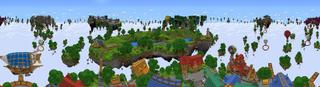 Panorama of the Minecraft Bedrock Marketplace product Relics of the Skies created by Imagiverse.