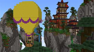 Screenshot of the Minecraft Bedrock Marketplace product Relics of the Skies created by Imagiverse.