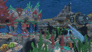 Screenshot of the Minecraft Bedrock Marketplace product Sealantians Reef Rescue created by Imagiverse.