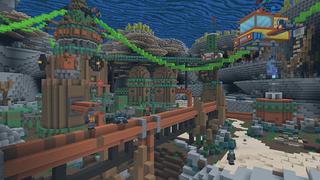 Screenshot of the Minecraft Bedrock Marketplace product Sealantians Reef Rescue created by Imagiverse.