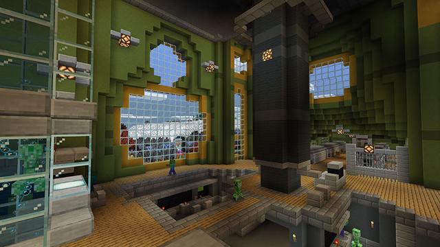 Screenshot of the Minecraft Bedrock Marketplace product Stranded Sub created by Imagiverse.