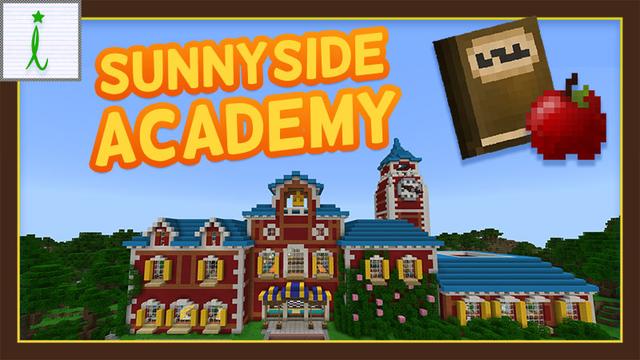 Thumbnail of the Minecraft Bedrock Marketplace product Sunnyside Academy created by Imagiverse.