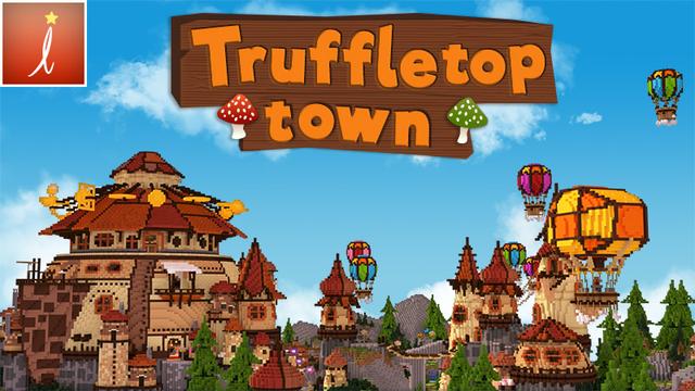 Thumbnail of the Minecraft Bedrock Marketplace product Truffletop Town created by Imagiverse.