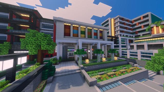 Screenshot of the Minecraft Bedrock Marketplace product Vibrant Modern Textures created by Imagiverse.