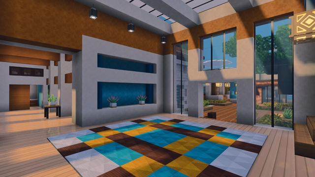Screenshot of the Minecraft Bedrock Marketplace product Vibrant Modern Textures created by Imagiverse.