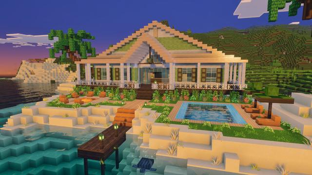 Screenshot of the Minecraft Bedrock Marketplace product Vibrant Modern Textures created by Imagiverse.