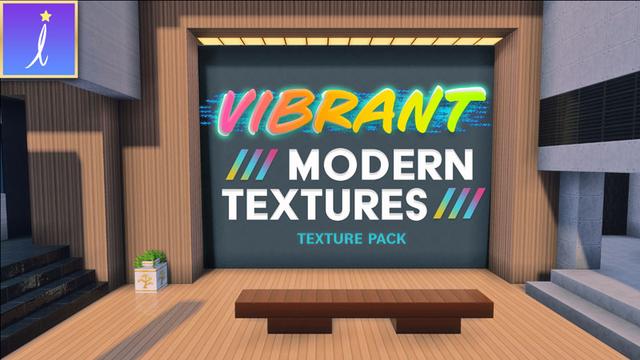 Thumbnail of the Minecraft Bedrock Marketplace product Vibrant Modern Textures created by Imagiverse.