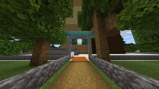 Screenshot of the Minecraft Bedrock Marketplace product 10 UP Parkour created by Impress.