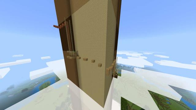 Screenshot of the Minecraft Bedrock Marketplace product 10 UP Parkour created by Impress.