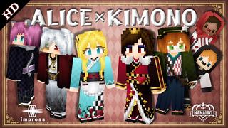 Thumbnail of the Minecraft Bedrock Marketplace product Alice Kimono HD created by Impress.