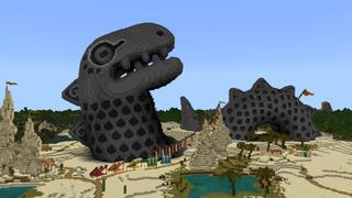 Screenshot of the Minecraft Bedrock Marketplace product Ancient Dungeons created by Impress.