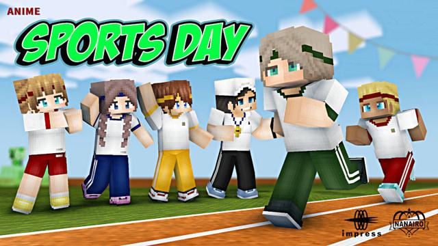 Thumbnail of the Minecraft Bedrock Marketplace product ANIME SPORTS DAY created by Impress.