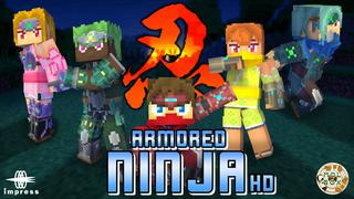 Thumbnail of the Minecraft Bedrock Marketplace product Armored NINJA created by Impress.