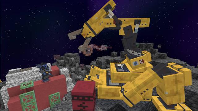 Screenshot of the Minecraft Bedrock Marketplace product Astro Sargasso created by Impress.