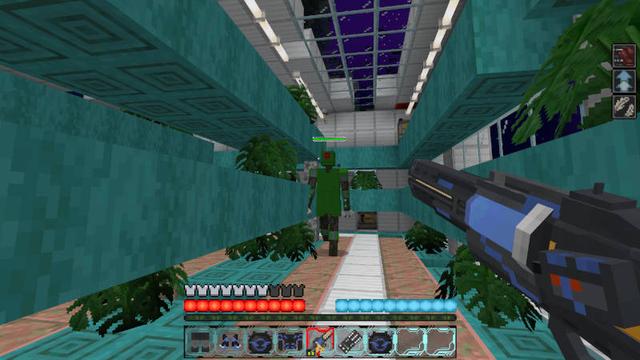Screenshot of the Minecraft Bedrock Marketplace product Astro Sargasso created by Impress.