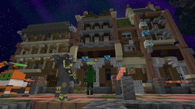Screenshot of the Minecraft Bedrock Marketplace product Astro Sargasso created by Impress.