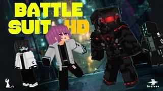 Thumbnail of the Minecraft Bedrock Marketplace product Battle Suit HD created by Impress.