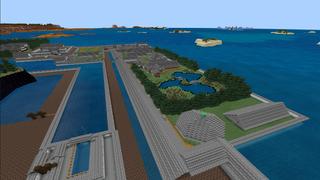 Screenshot of the Minecraft Bedrock Marketplace product Bull Castle created by Impress.